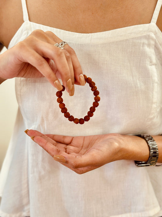 5 Mukhi Rudraksha Bracelet